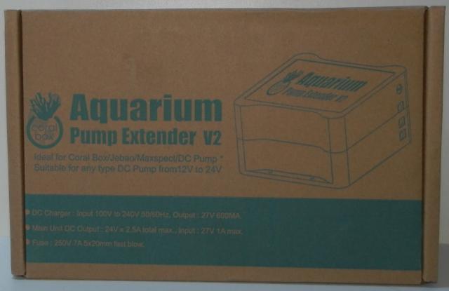 coral box aquarium pump extender V2