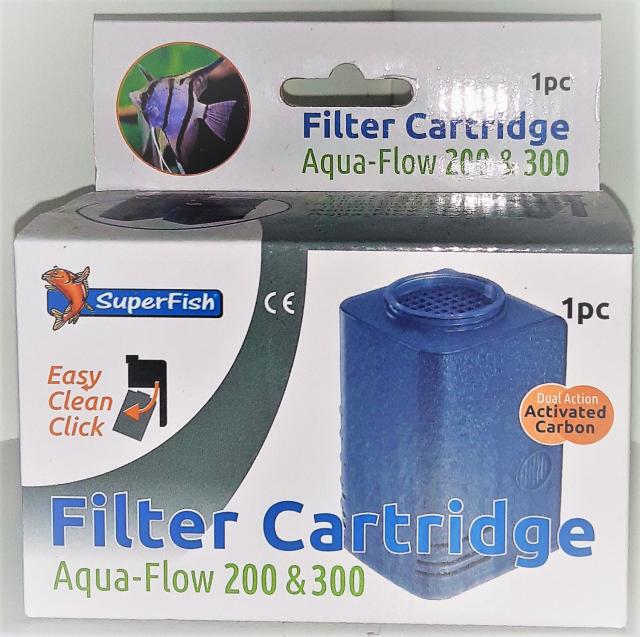 superfish filter cartridge aqua flow 200&300