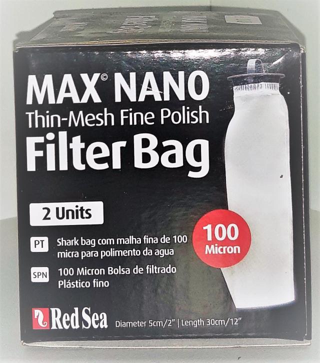 red sea max nano thin mesh fine polish filter bag 100 micron