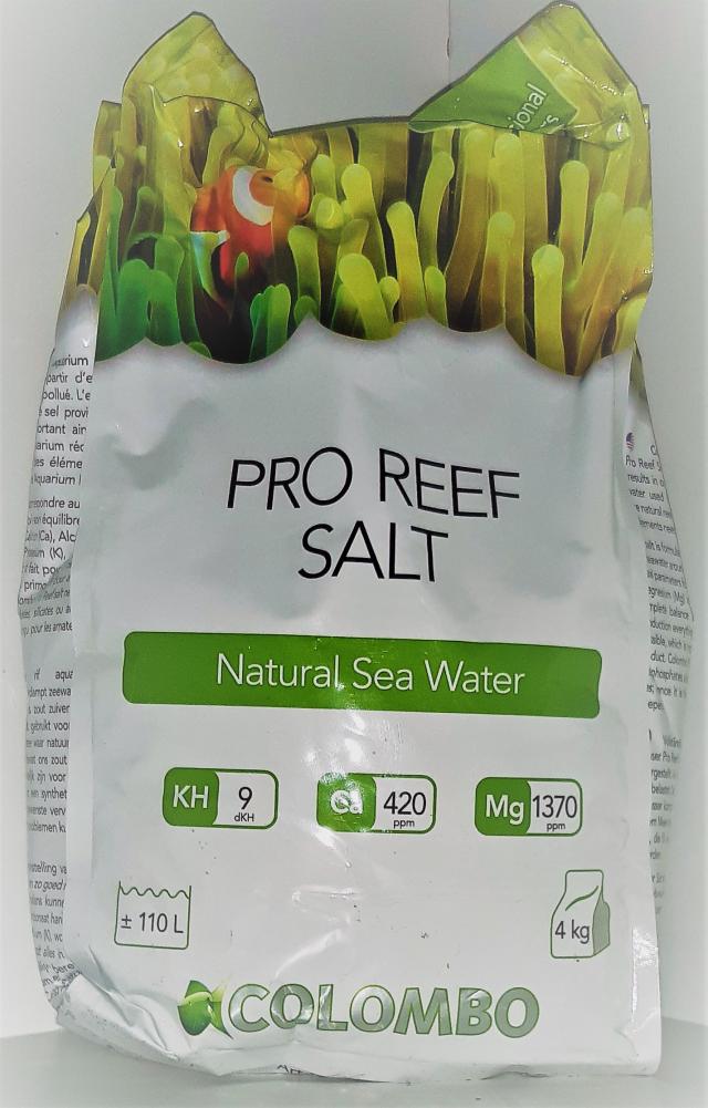 colombo pro reef salt 4kg. zak